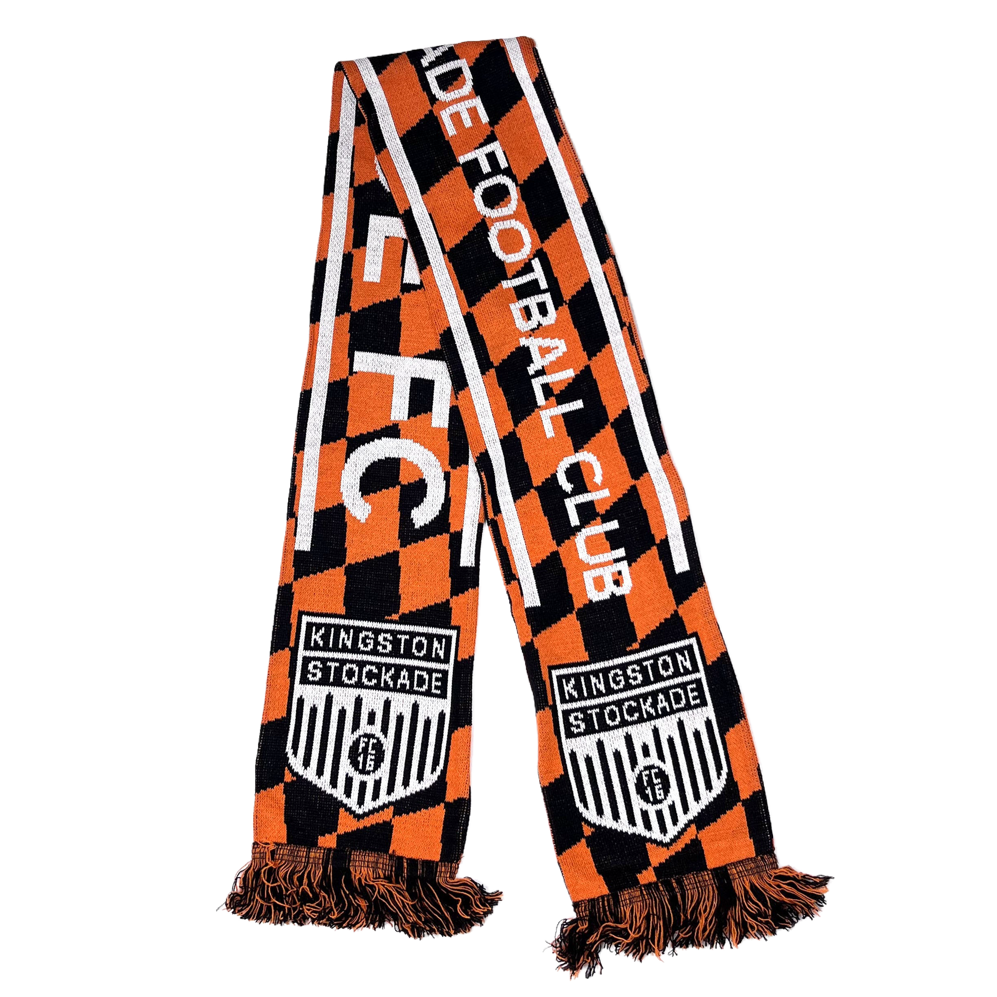 Stockade FC Supporter Scarf (2025) – Orange or Black